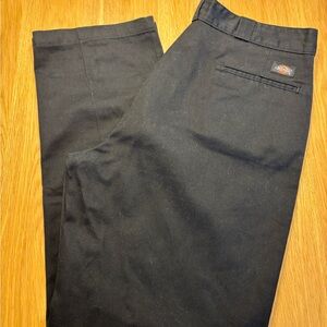 Dickies Men's Black Khaki Pants